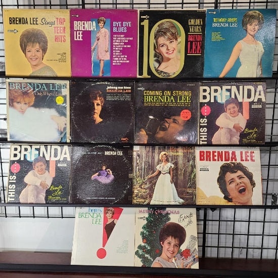 (14) Brenda Lee Record Albums