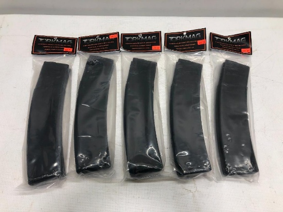 Lot of 5 New TORKMAG 50 Round AR15 Magazines, Made in USA