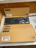 Lot of 5 New Dell KB212-B Keyboards