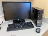 Dell D03S Optiplex 7010 Computer, Windows 7, Core i5, DVD/RW, Wireless Keyboard, Mouse & Flat Panel