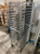 Winholt Model: AL-1820B 20 Pan End Load Medium-Duty Aluminum Bun / Sheet Pan Rack, Mobile