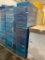 Pallet of 56 Count: RC16-114 - OptiClean 16-Compartment Divided Glass Rack - Carlisle Blue