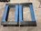 Lot of 2 HD 4-Wheel Poly Dolly, 18in x 30in