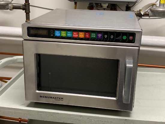 Menumaster Model: MDC12A2 Commercial Microwave, 120v, Mfg. 2016 by Amana