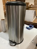 Stainless Steel Foot Pedal Control Trash Can
