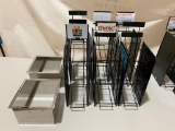 Lot of 6 Merchandiser Wire Racks for Protein or Candy Bars Each one is 19in x 6in x 9in
