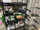 Large Lot of Electronics and Computer Supplies, Including Security DVD Recorder, POS Equip