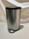simplehuman Foot Lever Stainless Steel Waste Basket / Trash Can
