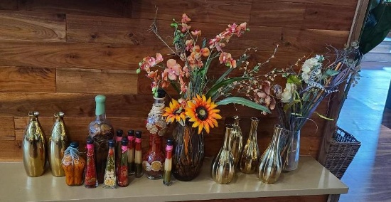 Bar Decor Vases & Bottles