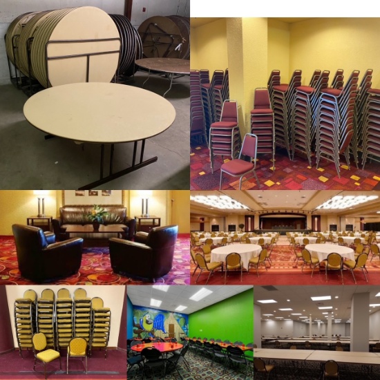 Hotel Liquidation: Banquet Furniture & Equipment