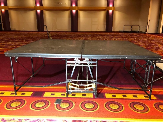 SICO Mobile Stage Section w/ Composite Deck (8ft L x 6ft D x 32in H) MSRP: $2,355.88