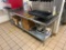 Stainless Steel Prep Table w/ Lower Shelf 96in x 30in x 36in H