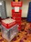 200 Wine Glasses, 10oz, 8 Racks of 25/Rack w/ Glass Rack Dolly