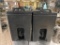 Two Cambro UC1000110, 10-1/2 Gallon Ultra Camtainer Insulated Beverage Dispenser, Black