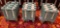 Restaurant China & Dish Caddys, 900 +/-, 5-1/2i in Vertex Plates / Saucers w/ 2 Dish Caddy & Caddy