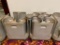 300 Plate Covers & 2 Mobile Storage Caddys , 10-1/2in Round Plate Cover - 2-1/2in H, Stainless Steel