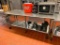 Mobile Stainless Steel Prep Table w/ Lower Shelf, 84in x 30in x 36in H