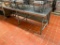 Stainless Steel Prep Table w/ Stainless Steel Side Panel, 96in x 30in x 34in H w/ Edlund Comm. Can