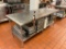 Stainless Steel Prep Table w/ Lower Shelf, 84in x 30in x 34in H w/ Edlund Commercial Can Opener
