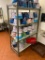 HD Plastic Adjustable Dunnage Shelving Unit, 72in x 48in x 24in