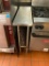 Thin Stainless Steel Prep Table w/ Lower Shelf, 30in x 12in x 35in H