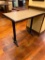 2 Pub Tables, 48in x 30in x 42in H, WGI, Wood Goods Ind. Double Pedestal, Laminate Top