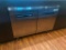 Saturn USC-48 2-Door Worktop Refrigerator, 48in on Mobile Casters