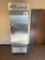 True Model T-23 Commercial Stainless Steel Single Door Reach-In Refrigerator, Works Good