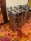 Lot of 10 Stainless Steel Nylon Strap Tray Stands