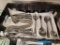 Large Group of NSF Serving Tongs and Serving Spoons, Stainless Steel