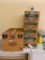 New Cases of Clear Plastic Cups and Napkins, 5 Cases of Napkins, 1 Case of 1000 9oz Clear Cups