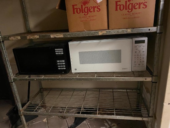 Two Microwaves, Hamilton Beach, GE Spacemaker II