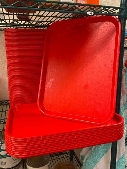 88, Carlisle NCT1418 Cafeteria Trays, 14in x 18in