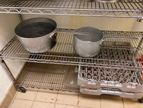 2 NSF Sauce Pots, No Lids