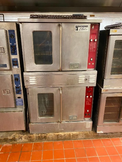 Southbend Marathoner Plus Double Convection Oven, Gas, 10 Pan Per Oven, 20 Pan Total