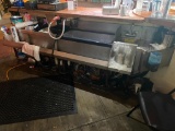 2 Sections of Back Bar Work Surfaces, Ice Bins, Sinks, Speed Rails, Stands, Cabinets