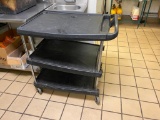 Metro NSF Utility Cart, 3-Tier, 34in x 24in x 34in