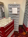 200 Coffee Mugs, 10oz Vertex Ivory Color Coffee Mug, 10 Racks of 20