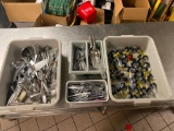 Assortment of Bottle Pourers, Lobster Crackers, Scoops, Utensils
