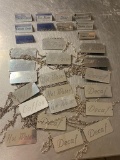 Group of Drink Tags and Labels