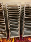 Mobile Sheet Pan Rack w/ 20 Full Size Sheet Pans