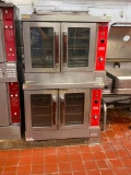 Vulcan Double Convection Oven, Gas, 10 Pan Per Oven, 20 Pan Total