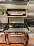 Southbend 6 Burner Gas Range / Oven w/ Salamander / Cheese Melter