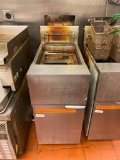 Frymaster GF14SD Natural Gas Floor Fryer, 40lb w/ 2 Fryer Baskets
