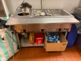 AP Wyott 3 Burner, 3 Full Size Pans Electric Steam Table