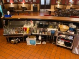 Krowne Custom Back Bar System, Ice Bin, Sink, Blender & Glass Stands, Shelving