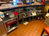 Krowne Custom Backbar System, Ice Bin, Sink, Stands, Cabinet