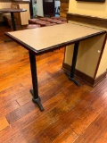 2 Pub Tables, 48in x 30in x 42in H, WGI, Wood Goods Ind. Double Pedestal, Laminate Top