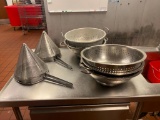 Five Colanders, 2 Strainers