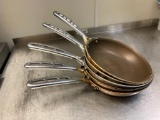 5 Vollrath 8in Frying Pans
